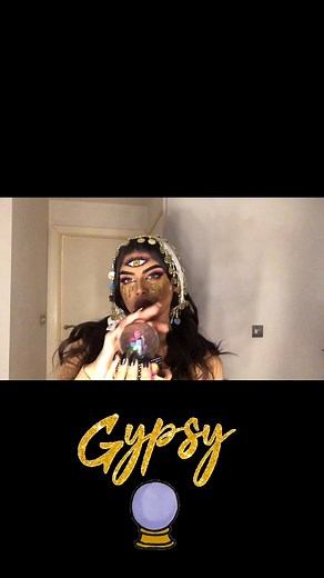 Gypsy Fortune Teller Makeup Tutorial for Halloween