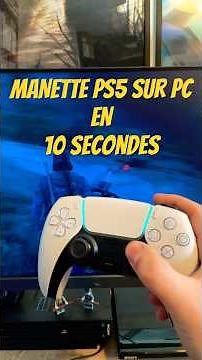 How to connect a PS5 controller to a PC #gaming #pccontroller #ps5 #tutorial