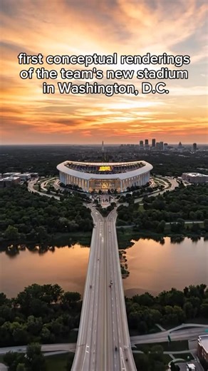 DMV THE MOVE | Breaking: The Washington Commanders and HKS have unveiled the first conceptual renderings of the team’s new roofed, state-of-the-art... | Instagram