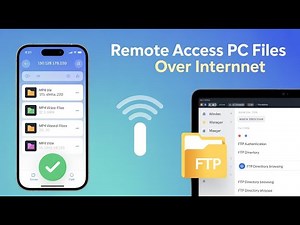 How to Access Your PC Files Remotely Over the Internet | Quick & Easy | (2025)