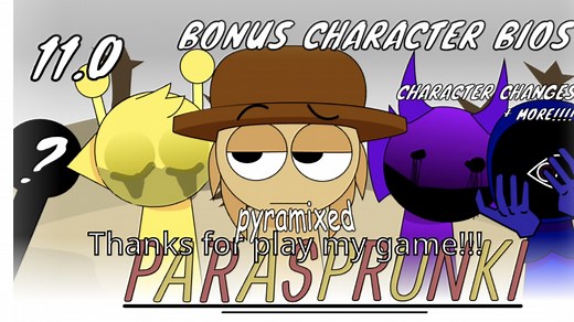 sprunki pyramixed寄生虫版