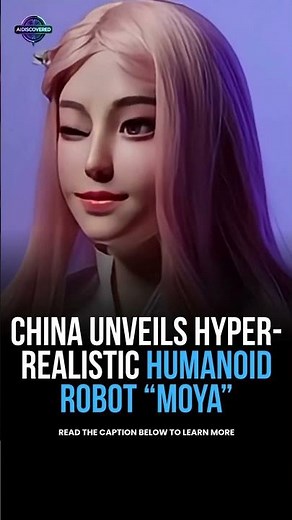 China Unveils Hyper-Realistic Humanoid Robot “Moya”