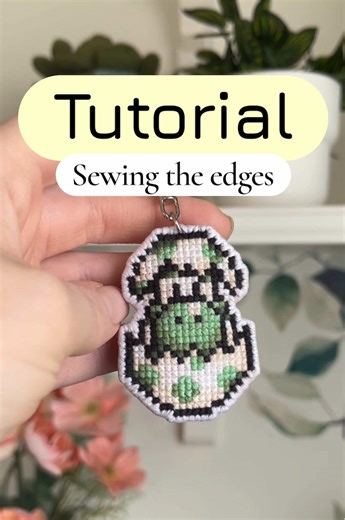 How to Sew Edges in Cross Stitch Projects