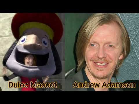 Character and Voice Actor - Shrek - Duloc Mascot - Andrew Adamson