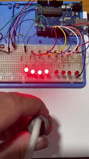 Implementation of a metal detector with discrete components and Arduino