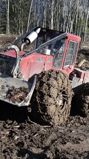 French Beast in Action! Camox Skidder Power in Mud👊