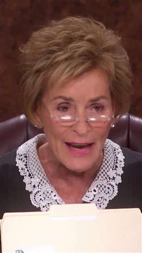 Judge Judy really doesn't care. #judgejudy #shorts
