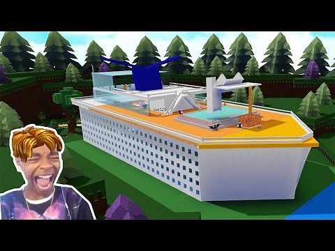 Roblox BUILD A BOAT Funny TROLLING Moments(SHIP)