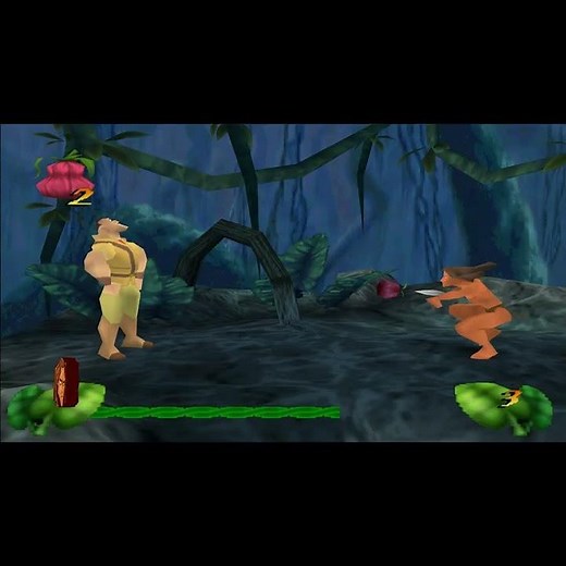 Disney's Tarzan Action Game - All Bosses #gaming #shorts #Playstation 1