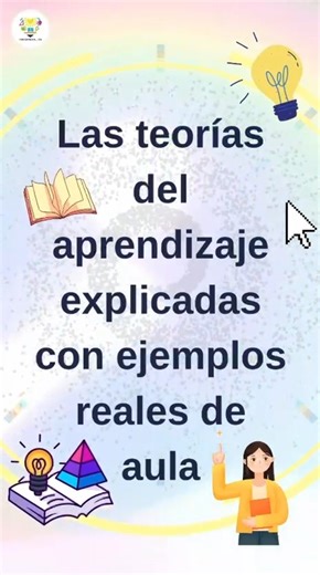 Las teorías del aprendizaje explicadas con ejemplos 💬👩‍🏫#Maestros #Pedagogia #ABP #Piaget #Docentes | Docentes al día