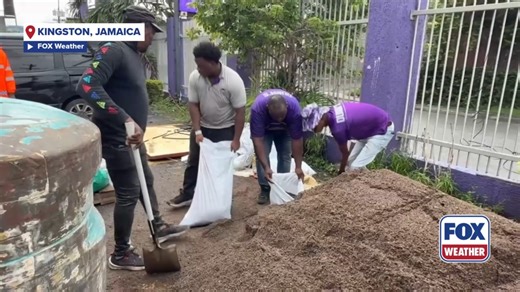 FINAL PREPS: People across Jamaica are making final preparations for the dangerous effects of Hurricane Melissa and the damage it may cause to citizens. #jamaica #hurricane #hurricaneseason #extremeweather #preparations #FoxWeather | FOX Weather