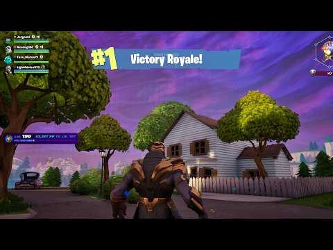 Fortnite OG Marvel Endgame: I became Thanos
