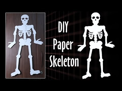 DIY Cardboard Skeleton