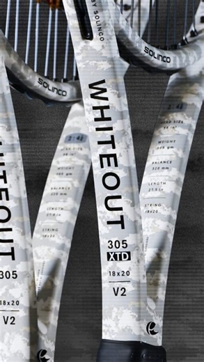 SOLINCO on Instagram: "@tennisspin_ and @agu.tennis review the Solinco Whiteout V2 18x20 XTD 🦄 A true unicorn racquet. It’s the only extended-length racquet with an 18x20 string pattern on the market. Here’s why it stands out. Full review at the 🔗 in bio!"
