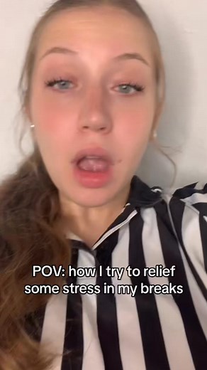 always works #stressrelief #footlockeremployees #atwork #duringwork | Alex Amag