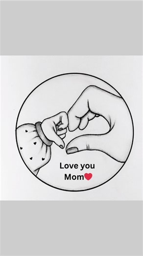 Happy Mother's day drawing ❤️/ #shorts #pencilart