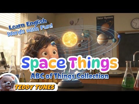 Space Things - The ABC of Things Collection | Learn English Words with Fun!