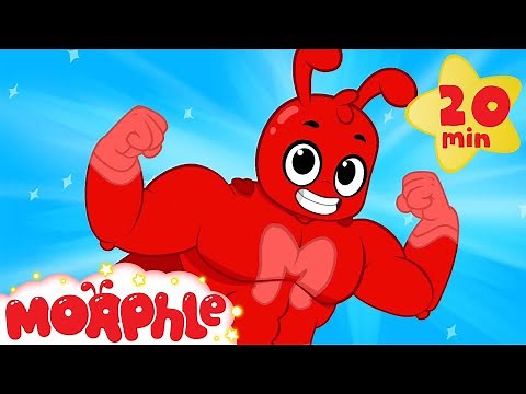 My Magic Super Hero Suit Morphle - Funny Superheroes kid videos (+ car truck and dinosaur cartoons)