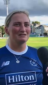 "It was a really good team effort" 👥 Bex Tyson's miserly figures of 2-20 from her four overs, along with 2-15 from Freya Davies, helped us restrict Essex to under three figures on a tricky pitch at Chelmsford 👊 📰 Report & Reaction 👉 https://loom.ly/qx-umv0 | Hampshire Cricket