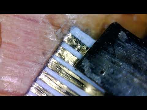 Réparer une nappe abimée