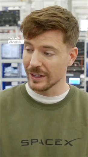 MrBeast Becomes a Rocket Engineer for SpaceX #mrbeast #trending