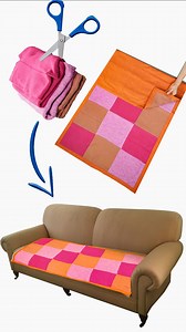 177K views · 2K reactions | Amazing recycling idea from old sweaters into a cozy blanket easily Miarti 淋✂️ | Miarti - Wiederverwendung | Facebook