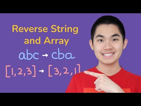 How to Reverse String and Reverse Array (Iterative and Recursive)