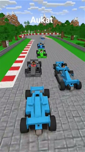 #Minecraft formula car race