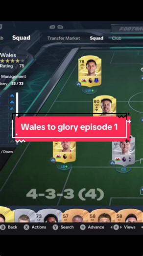 Wales to Glory FC 27 – Episode 1