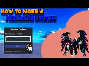 How to make a Feedback System in Roblox Studio