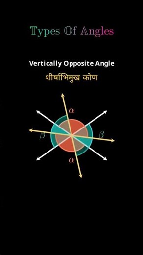 Types of Angles Explained Visually 📐 #shorts