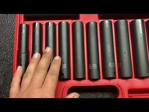 Sunex extra deep 1/2 drive impact socket set review