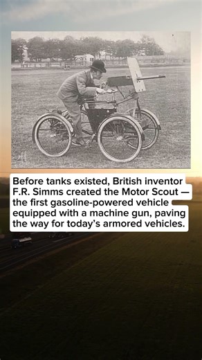 The World’s First Armed Car — The Birth of the Modern Tank 🚗💥