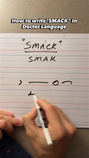 How to write in doctor language (aka shorthand)