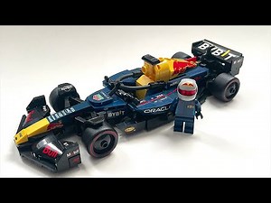 Building LEGO Speed Champions Oracle Red Bull Racing RB20 F1 Race Car 77243