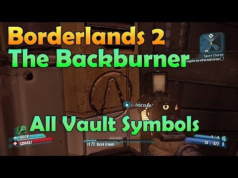 Borderlands 2 New DLC The Backburner All Vault Symbol Locations