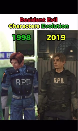 Resident evil characters Evolution #residentevil #fyp | resident evil