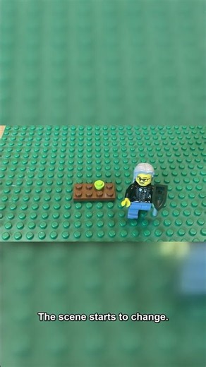 Tiny LEGO Forest Duel
