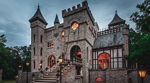 Medieval Castle with Moat, Drawbridge & Dungeon Asks $2.29M in Rochester, Michigan | Pricey Pads