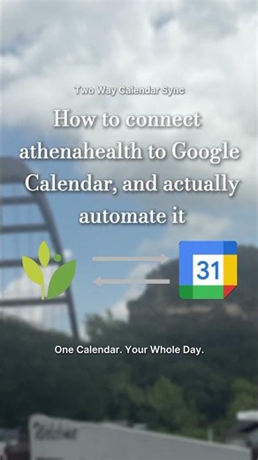 How to Connect athenahealth to Google Calendar (Automation Explained)