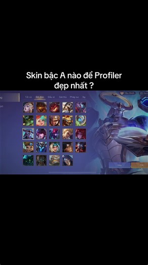 Khám Phá Skin Bậc A Đẹp Nhất Cho Profiler