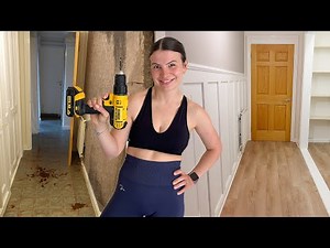 DIY Hallway & Cupboard Makeover! *Easy Panelling & Storage*