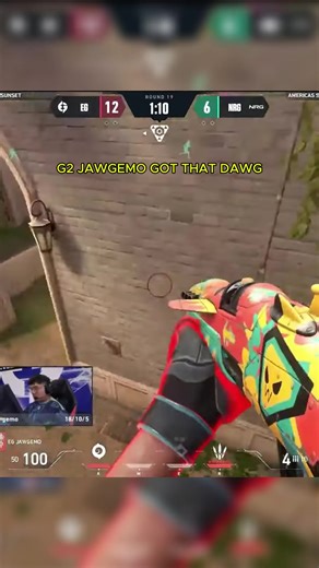 Where does jawgemo rank in VCT Americas? #valorant #g2 #jawgemo #vct #fyp