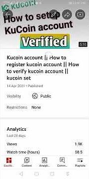 Kucoin, how to get dynamic code in kucoin