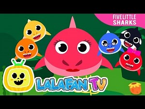 Five Little Baby Sharks | Nursery Rhymes & Kids Songs by Lalafan TV