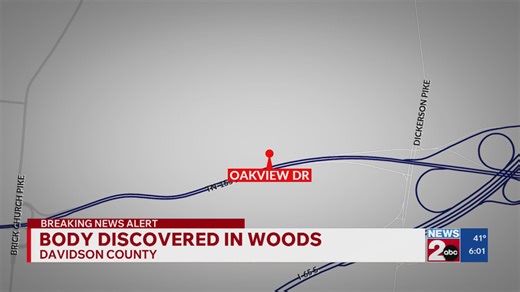Body discovered in Davidson County, TN woods