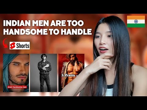 🇮🇳 REACTION to Handsome Indian Men – Are They the Most Attractive?