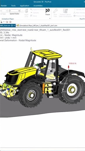 Predict fatigue life under dynamic loads - heavy equipment