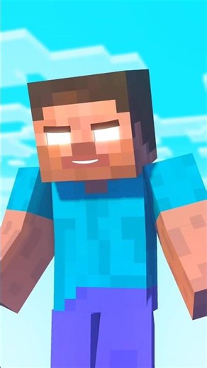 Steve vs Herobrine Rage Run… Who Wins ( Hindi ) #shorts #minecraft #trending #animation