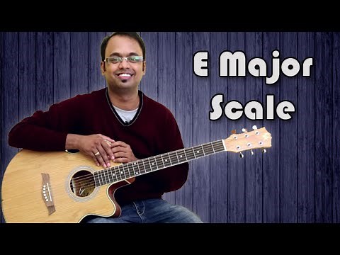 How To Play - E Major Scale - Guitar Lesson For Beginners
